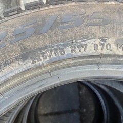スタッドレス ピレリ225/55-17 20年製造 バリ山 8部山 即納可能 ICE ASIMMTETRICOの画像