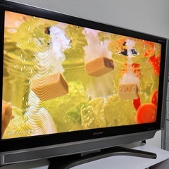 SHARP37インチ液晶テレビの画像