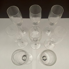 美品　フルートグラス　8脚セットの画像