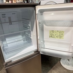 シャープSJ-D14E-N 冷蔵庫 ブロンズ系 [137L /2ドア /右開き/左開き付け替えタイプ] の画像