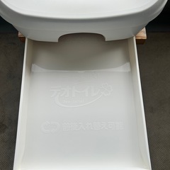 猫用トイレ　デオトイレ　消臭抗菌シート未使用付きの画像