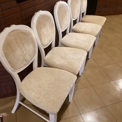 アンティークチェア  レトロ椅子 全部で7台の画像