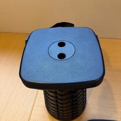 クッション付きスツール　折りたたみ椅子の画像