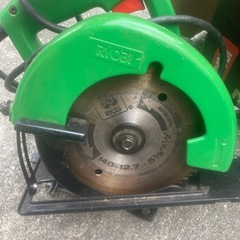 RYOBI 丸ノコ　MW-14 100vの画像