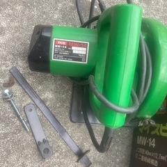 RYOBI 丸ノコ　MW-14 100vの画像