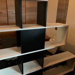本棚　ディスプレイ棚の画像