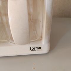 調味料ケース 調味料ラック　アスベル　Nフォルマ　ホワイト F-3 1221 の画像