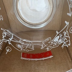 鳥獣戯画グラスの画像