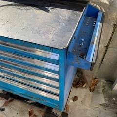 取引先決定　　希少　 工具箱　６段キャビネット　原工具　の画像