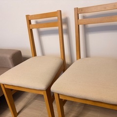 ベルメゾン ダイニングチェアの画像