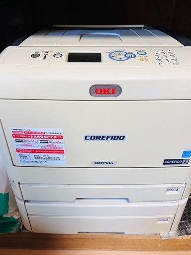 OKI COREFIDO C811dn カラーレーザープリンター（中古）