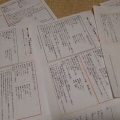 0円料理本とこども料理教室のプリント　24、25枚くらい？全て引き取りの方の画像
