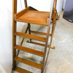 【JM926】木製 滑り台 折り畳み すべり台 全長約234cmの画像