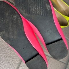 Ｍサイズ　ネオンカラー　パンプスセットの画像