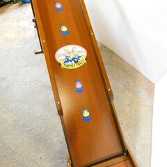 【JM926】木製 滑り台 折り畳み すべり台 全長約234cmの画像