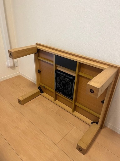こたつ用ローテーブル　大きめ　コードなし