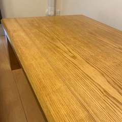 こたつ用テーブル　コードなしの画像
