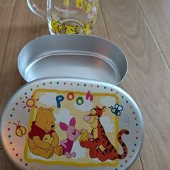 アルミ製お弁当箱＆コップの画像