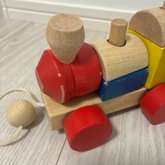 積み木の汽車
の画像