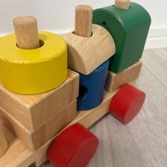 積み木の汽車
の画像