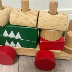 積み木の汽車
の画像