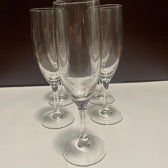 美品　フルートグラス  5脚セットの画像