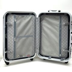 店頭引き渡し 中古 Vantemz ヴァンテム スーツケース キャリーケース Mサイズ 鍵付き TSAロックの画像