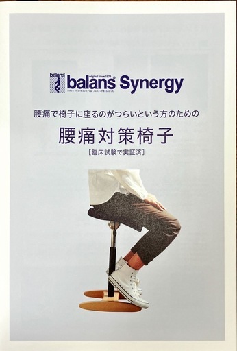 バランスシナジー 腰痛対策椅子n