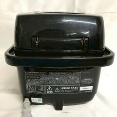 【北見市発】アイリスオーヤマ IRISOHYAMA 圧力IHジャー炊飯器(炊飯専用家庭用圧力がま) RC-PA30-B 2019年製 黒 3合炊き 一人暮らし 新生活 引っ越し (E3856wYM)の画像