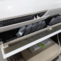 【SALE】2023年製　日立 8畳用エアコン　RAS-X25N　標準取付工事込み　リサイクルショップ宮崎屋住吉店25.12.14の画像