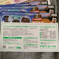 城島高原パーク入園無料チケットの画像