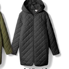 【美品】マタニティ 服 ママコート だっこ おんぶ 3WAY 超軽量 撥水 キルティング コート 産前産後兼用 中綿コート ノーカラー オシャレ スウィートマミー 妊婦 アウターの画像