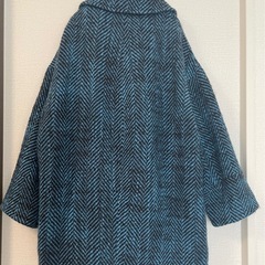 cafune big herringbone double coatの画像