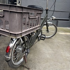 ★レトロ風万能チャリ★ギアつきライト付きの画像