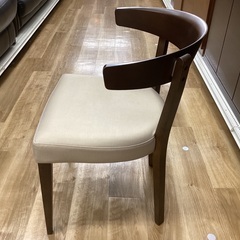 karimoku   ダイニングチェアー　ブラウン×ベージュの画像