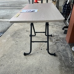 【昇降テーブル】【ニトリ】クリーニング済み【管理番号11412】横の画像