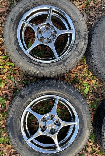 ランサーセディアワゴン純正ホイール ENKEI製