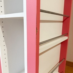 マガジンラック　本棚の画像