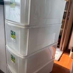 0円！アイリスオーヤマの深型チェストの画像