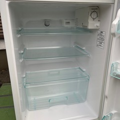 東芝　120L冷蔵庫の画像