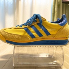 adidas SL 72 RS イエロー/ブルー　24.0cmの画像