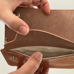 サドルレザートラッカーウォレットの画像