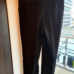 古着 黒スラックスの画像