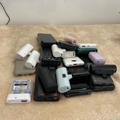 モバイルバッテリー　モバ充の画像