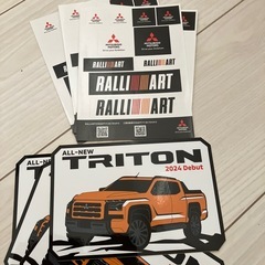 新品＊ミニカー&ステッカーの画像
