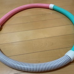 美品　スプリングフラフープ　ダイエットの画像