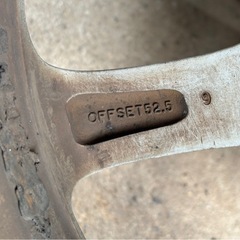 夏用タイヤ　4本セット アルミホイール付きの画像