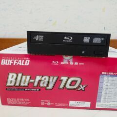 バッファロー　S-ATA接続　デスクトップPC内蔵型　BDドライブ　10倍速　BR-H1016BS-BK　中古　その②　送料が高いので取りにこれる方限定の画像