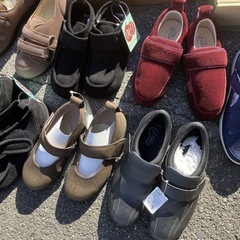 ケアシューズ 介護履 介護グッズ 介護用シューズ まとめ売り あゆみ ゆとり マリアンヌ リクープ aimyu 21.0 〜 25.5 未使用品 シューズの画像