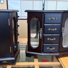 アンティーク調 ジュエリーボックス / 化粧品収納ケースの画像